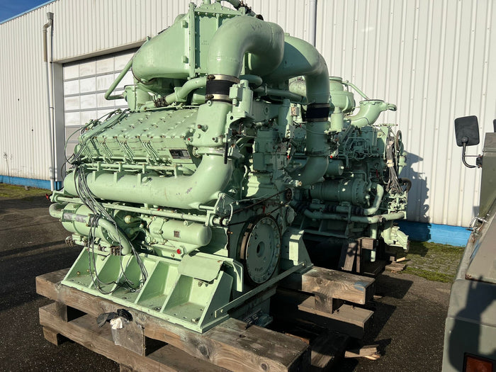 MTU MD441um Scheepsmotor MTU MD441um Scheepsmotor
