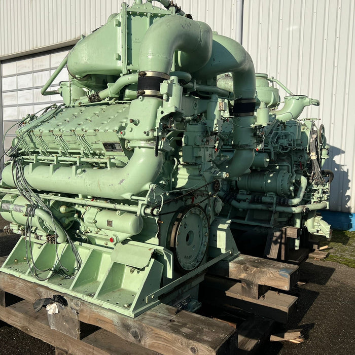MTU MD441um Scheepsmotor MTU MD441um Scheepsmotor