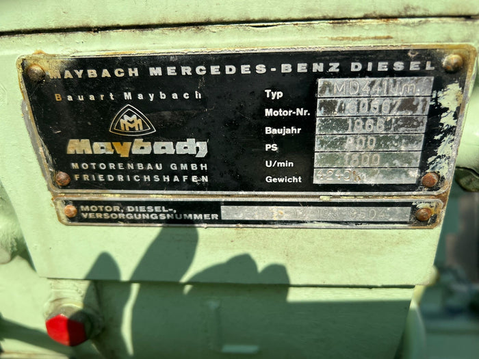 MTU MD441um Scheepsmotor MTU MD441um Scheepsmotor