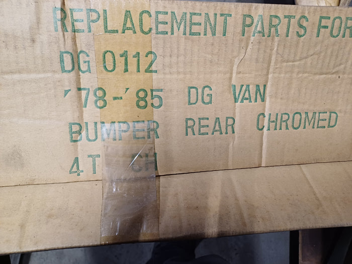 Dodge Van chrome achterbumper 78-85 Dodge Van chrome achterbumper 78-85