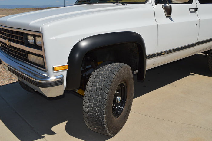 Spatbordverbreders Chevrolet 1981-1987 voorzijde Spatbordverbreders Chevrolet 1981-1987 voorzijde