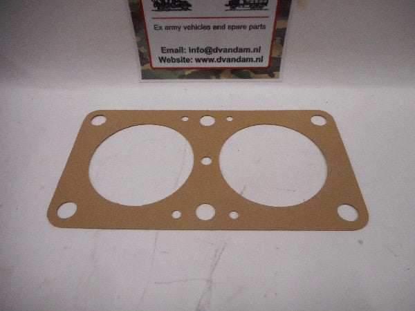 Pakking thermostaat gasket with multiple holes, part NSN-nummer 5330-00-737-5221. Pakking thermostaat gasket with multiple holes, part NSN-nummer 5330-00-737-5221.