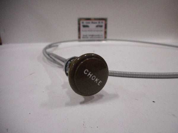 Choke kabel late versie met plastic knop. Choke kabel late versie met plastic knop.