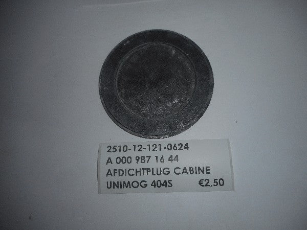 Afdichtplug cabine 80MM, Afdichtplug cabine 80MM,