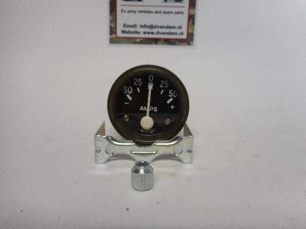 Ampèremeter with display showing current measurement. Ampèremeter with display showing current measurement.