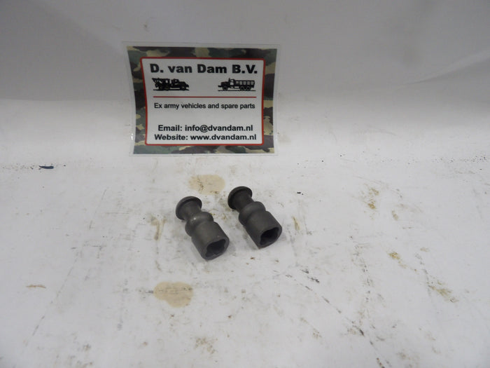 Klinknagel set bumper plaat (onder)