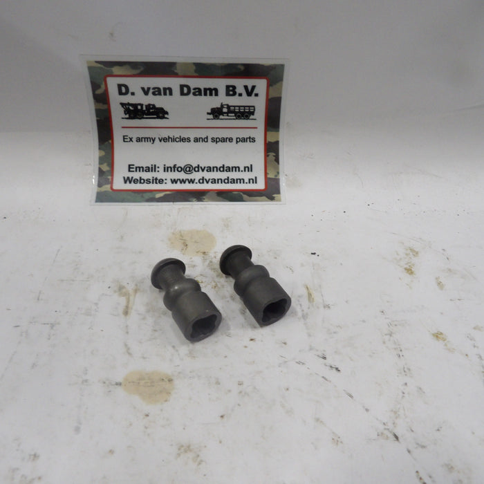 Klinknagel set bumper plaat (onder)