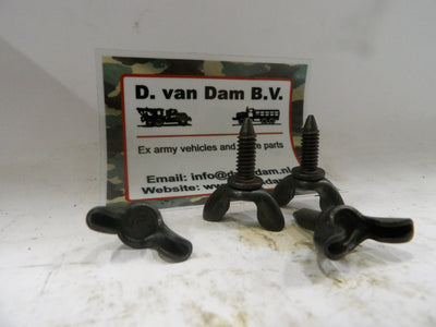Vleugelschroef luchtfilter (set)