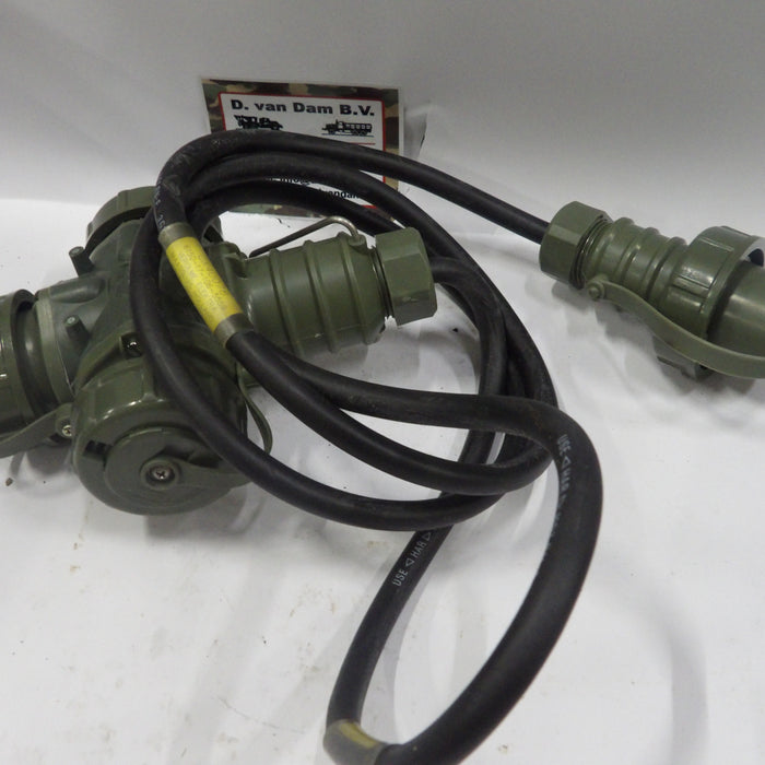 Bals Elektrotechnik 7400 - 3-voudige koppeling - 250 V - Groen IP67 - NOS
