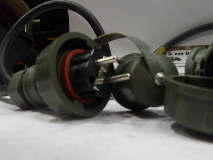 Bals Elektrotechnik 7400 - 3-voudige koppeling - 250 V - Groen IP67 - NOS