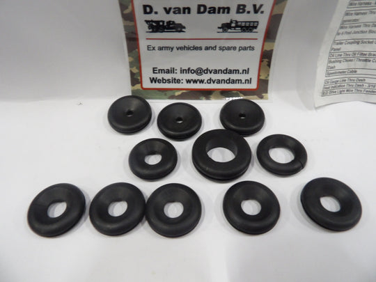 Rubber doorvoer set