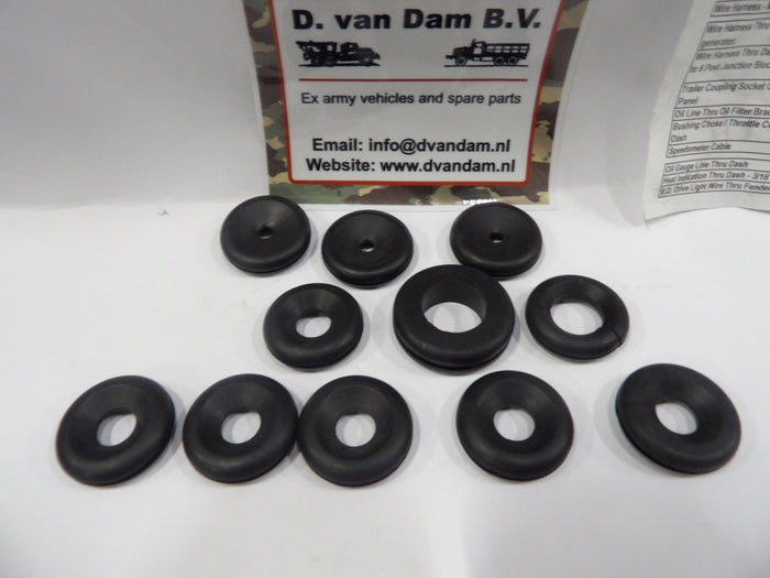 Rubber doorvoer set