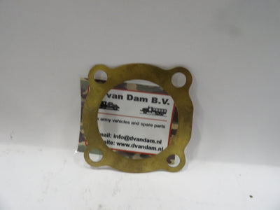 Shimplaat hoofdas reductiebak 4x4 0.012 / 0,3 mm