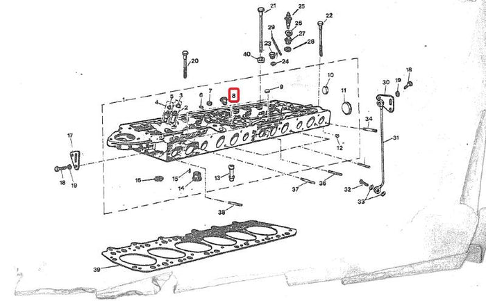 Injectorkap 2.25 Diesel