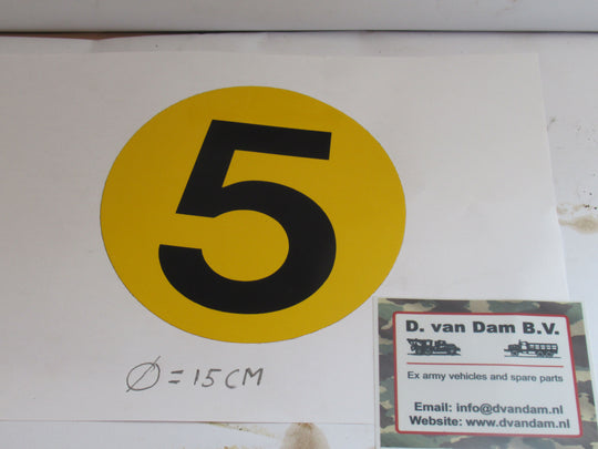 Sticker 5 Ton (15 cm)