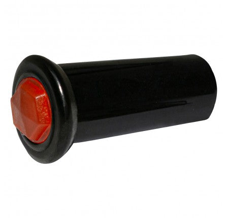 Waarschuwingslamp oranje controle lamp lens