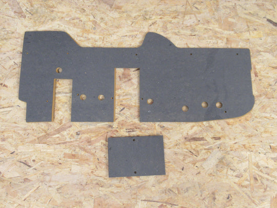 Brandschot plaat dashboard