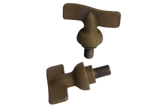 Vleugelmoer voorraam ( set )