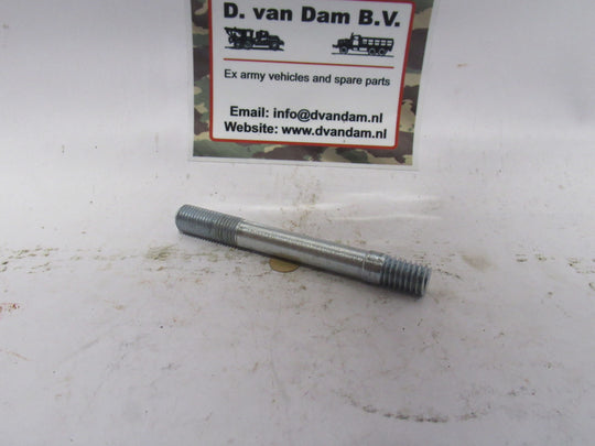 Tapeinde cilinderkop (lang)