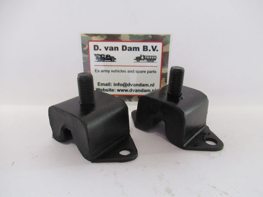 Motorsteun rubber set (vroeg)