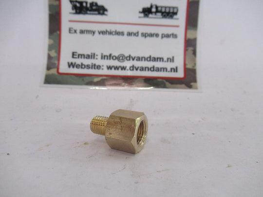 Verloopnippel brandstof/vacuümpomp