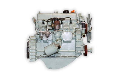 Motor 2.25L benzine gereviseerd kaal  (afwijkende foto)