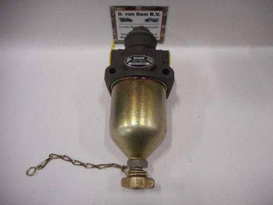 Vulfles olieafscheider