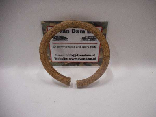 Krukaskeerring achter vliegwielzijde