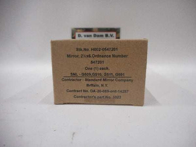 Binnenspiegel packaging with product identification details.