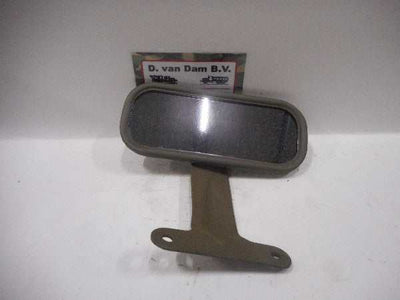 Binnenspiegel for open cab with mounting bracket.