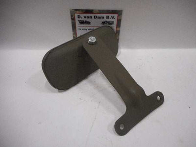 Binnenspiegel open cab vehicle mirror with mounting bracket.