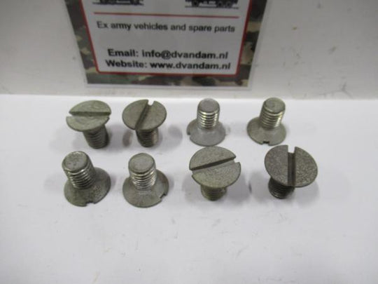 Remtrommel schroef ( 8 stuk )