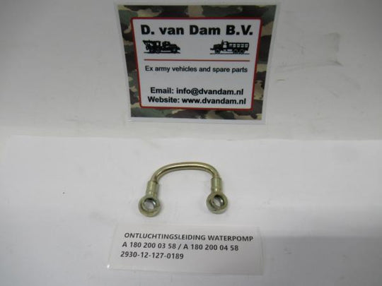 Ontluchtingsleiding waterpomp