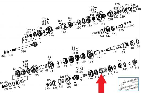 Schakelgeleider_achteruitversnelling_met_lagerbus