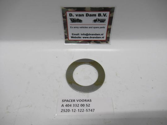 Spacer vooras