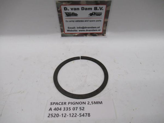 Spacer pignon 2,5MM