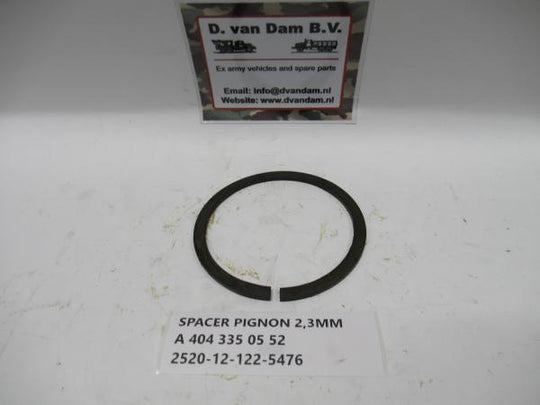 Spacer pignon 2,3MM