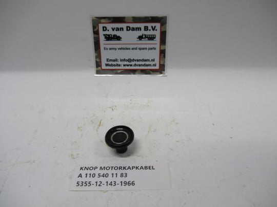 Knop motorkapkabel