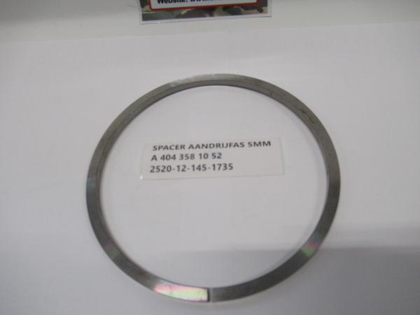 Spacer_aandrijfas_5MM