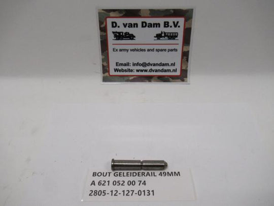 Bout geleiderail 49MM