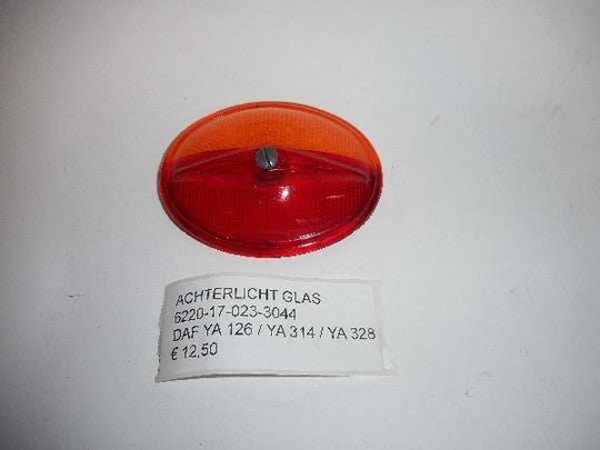 Achterlicht glas (witte rand)