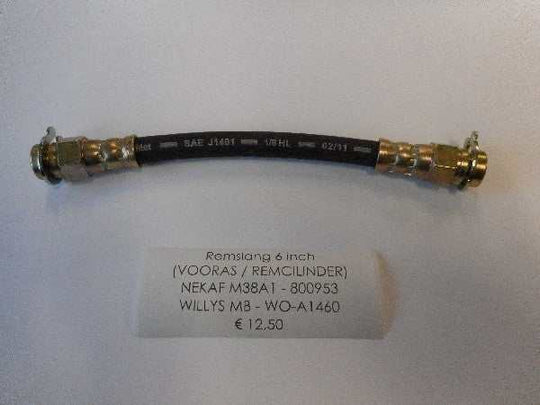 Remslang 6 inch (vooras/remcilinder)
