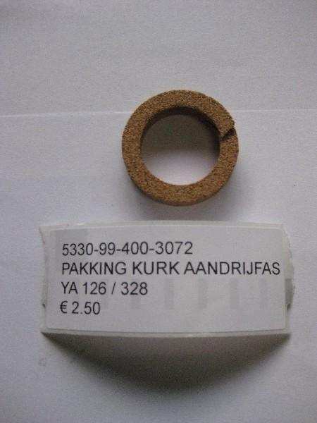 Pakking kurk aandrijfas