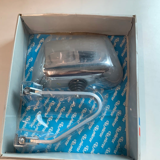 Low-mount truck spiegel chrome universeel