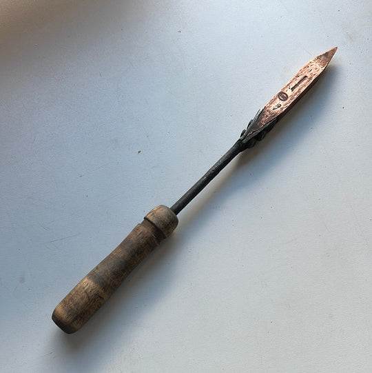 Engelse vuurverwarmde soldeerbout