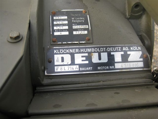 Deutz motor